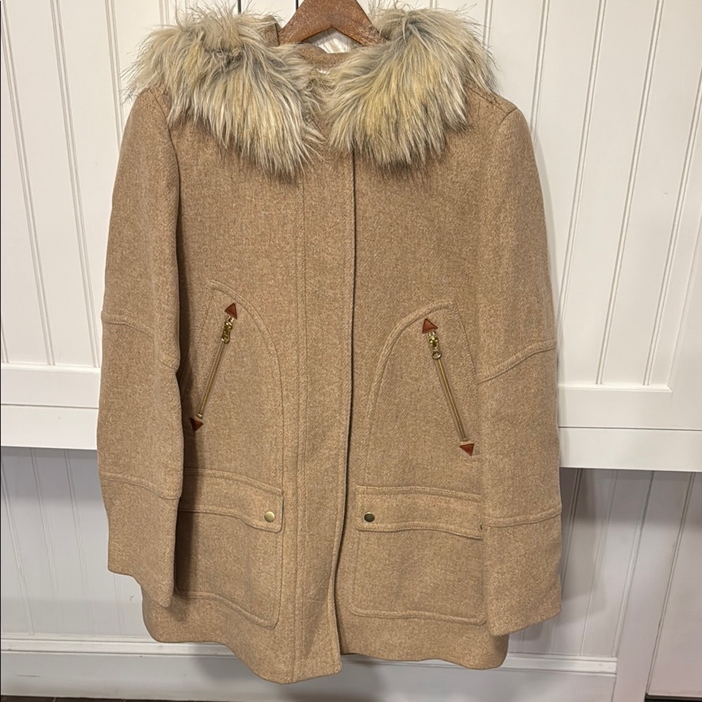 J. Crew Women's Chateau Parka in Italian
Wool G9093